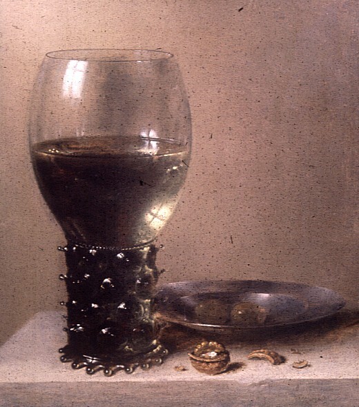 VERVALLEN Stilleven met roemer